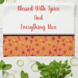 Kitchen Towel-Blessed With Spice and Everything Towel