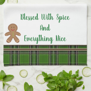 Kitchen Towel-Blessed With Spice and Everything Towel