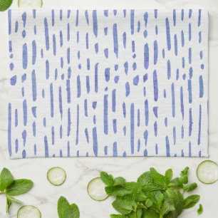 Kitchen Towel - Blue Stripe Pattern