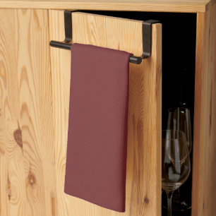 Kitchen Towel-Burgundy Red Towel