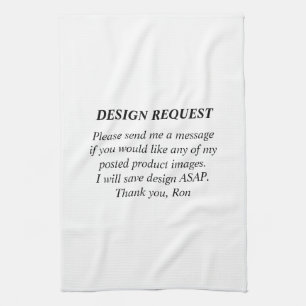 Kitchen Towel Design Request