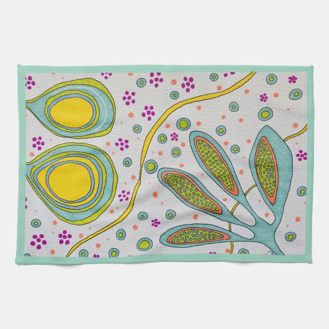 KITCHEN TOWEL "EARLY SPRING" (Horizontal)