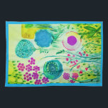 KITCHEN TOWEL  GARDEN AFTERNOON<br><div class="desc">Tired of mundane and boring kitchen towels that make your kitchen chores feel like a chore? Say goodbye to dull and hello to delightful with our fun and uplifting kitchen towels! Designed to bring a smile to your face and infuse your kitchen with a burst of positivity. It's not just...</div>
