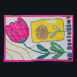 KITCHEN TOWEL "IN BLOOM AGAIN"<br><div class="desc">IN BLOOM AGAIN Tired of mundane and boring kitchen towels that make your kitchen chores feel like a chore? Say goodbye to dull and hello to delightful with our fun and uplifting kitchen towels! These towels are not your ordinary kitchen towels. They are designed to bring a smile to your...</div>