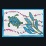 KITCHEN TOWEL "IN THE FLOW"<br><div class="desc">Designed to bring a smile to your face and infuse your kitchen with a burst of positivity. It's not just about functionality – our towels are all about spreading joy and creating a happy atmosphere in your kitchen, bath or any room. Whether you're washing dishes, wiping countertops, or drying your...</div>