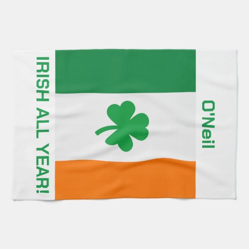  Kitchen Towel Irish All Year