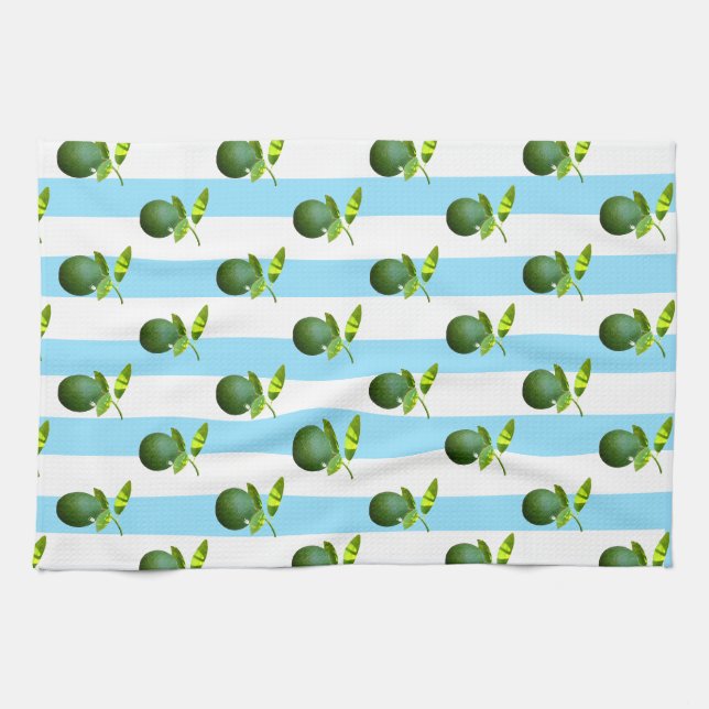 Kitchen Towel Lots of Lime (Horizontal)
