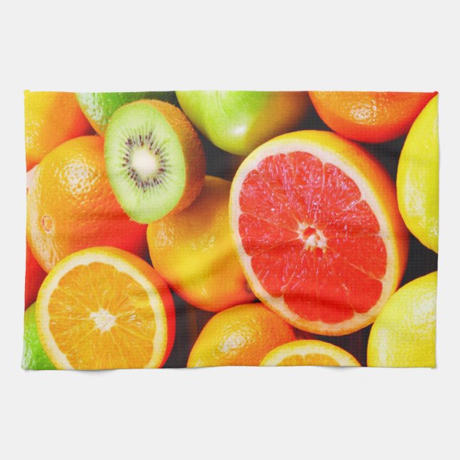 Kitchen Towel/Mixed Fruit Towel (Horizontal)