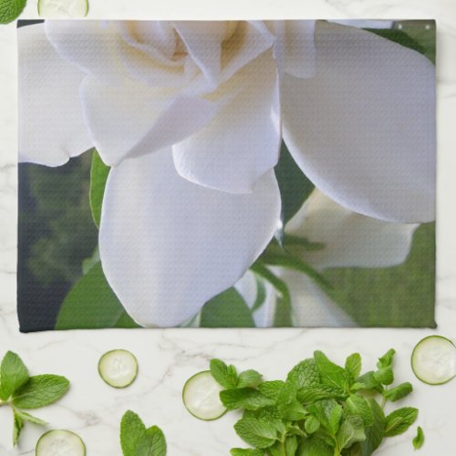 Kitchen Towel _ Naturally Gorgeous Gardenia