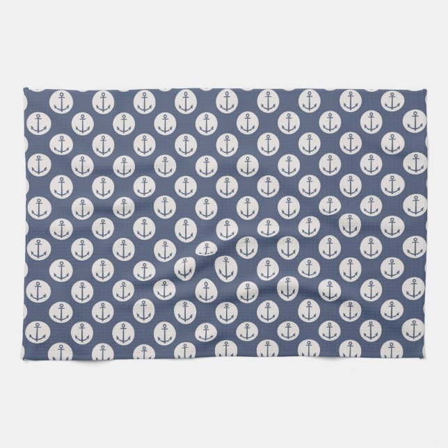 Kitchen Towel/Nautica Anchors Towel (Horizontal)