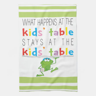 Kitchen Towel "Passover Kid's Table "