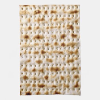 Kitchen Towel Passover Matzo ~ Unleavened! by Regella at Zazzle