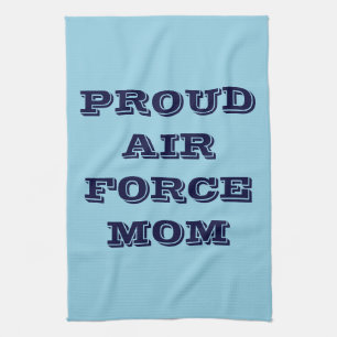 Kitchen Towel Proud Air Force Mom
