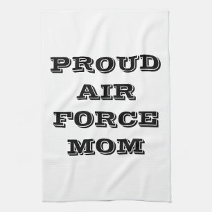 Kitchen Towel Proud Air Force Mom