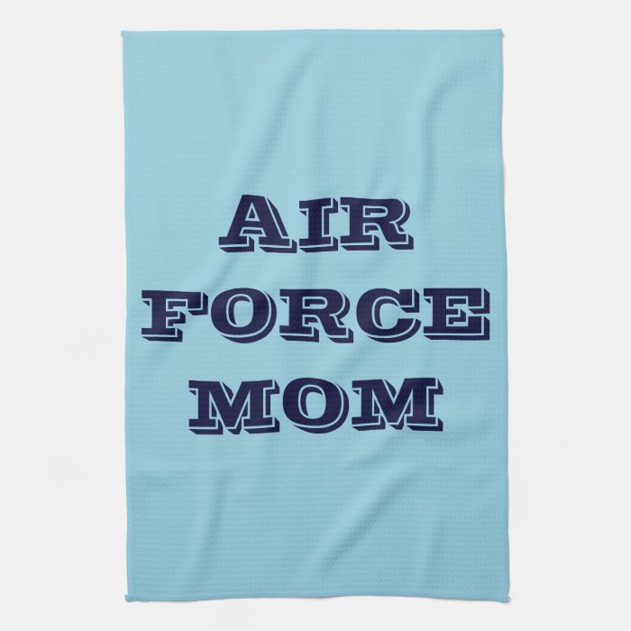 Kitchen Towel Proud Air Force Mom