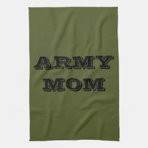 Kitchen Towel Proud Army Mom