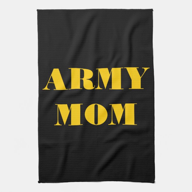 Kitchen Towel Proud Army Mom (Vertical)