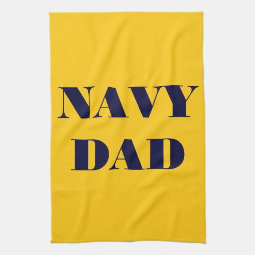 Kitchen Towel Proud Navy Dad
