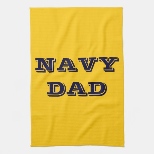 Kitchen Towel Proud Navy Dad