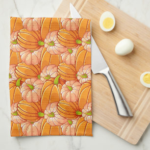 Kitchen Towel Pumpkin Harvest