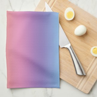 Kitchen Towel - Rainbow Colored Stripes