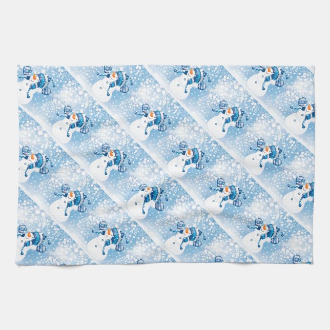 Kitchen Towel/Snowman Towel (Horizontal)