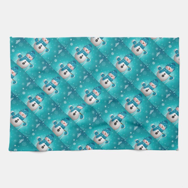 Kitchen Towel/Snowman Towel (Horizontal)
