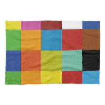 Kitchen Towel Square Colors