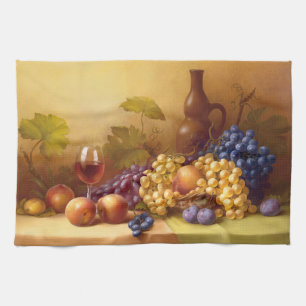Kitchen Towel/Still Life Fruit Towel