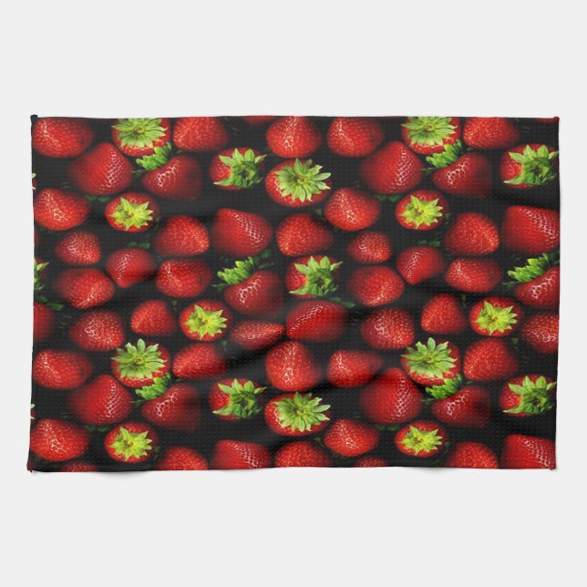 Kitchen Towel/Strawberries Towel (Horizontal)