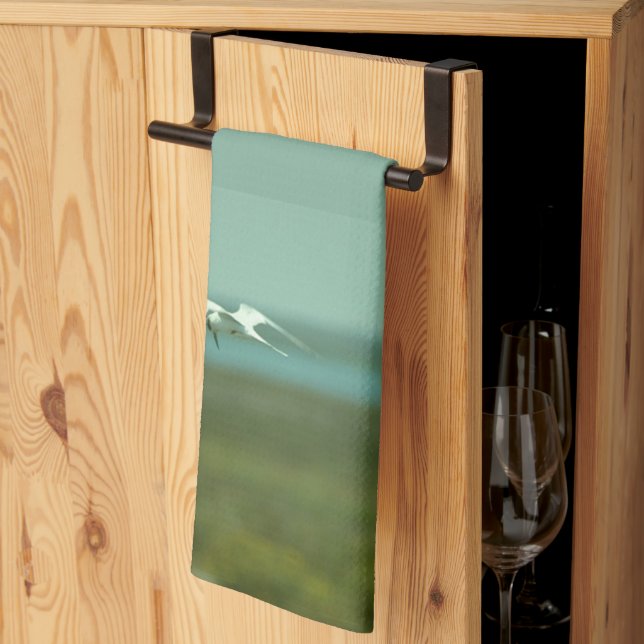 Kitchen Towel - Tern in flight (Thirds Fold)