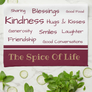 Kitchen Towel-The Spice of Life Kitchen Towel