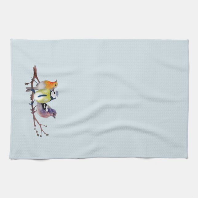 Kitchen Towel three little birds (Horizontal)