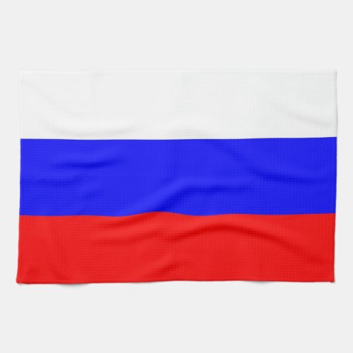 Kitchen towel with Flag of Russia