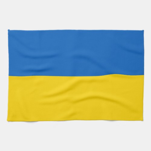 Kitchen towel with Flag of Ukraine