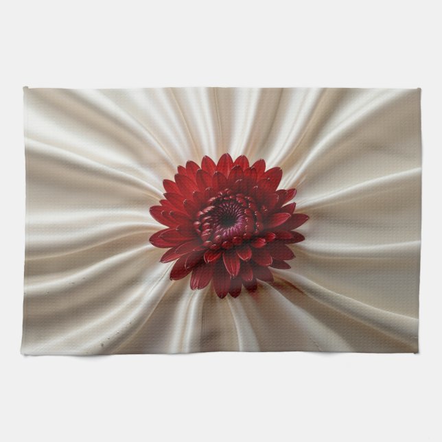 Kitchen towel with Japanase Colors Design (Horizontal)