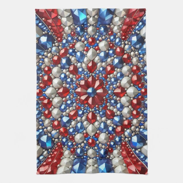 Kitchen towel with Netherlands Colors Design (Vertical)