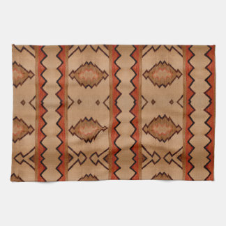 Kitchen towel woven rug design southwest western