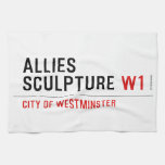 allies sculpture  Kitchen Towels