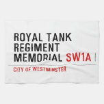 royal tank regiment memorial  Kitchen Towels