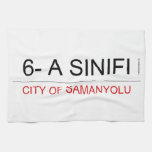6- A SINIFI  Kitchen Towels