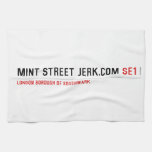 mint street jerk.com  Kitchen Towels