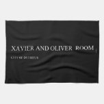 Xavier and Oliver   Kitchen Towels