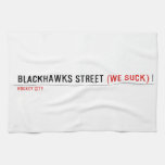 Blackhawks street  Kitchen Towels