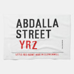 Abdalla  street   Kitchen Towels