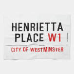 Henrietta  Place  Kitchen Towels