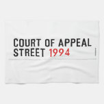 COURT OF APPEAL STREET  Kitchen Towels