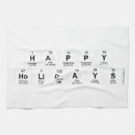 Happy
 Holidays  Kitchen Towels