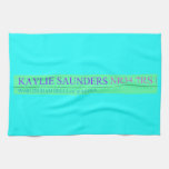Kaylie Saunders  Kitchen Towels