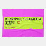 Khanyisile Tshabalala Street  Kitchen Towels